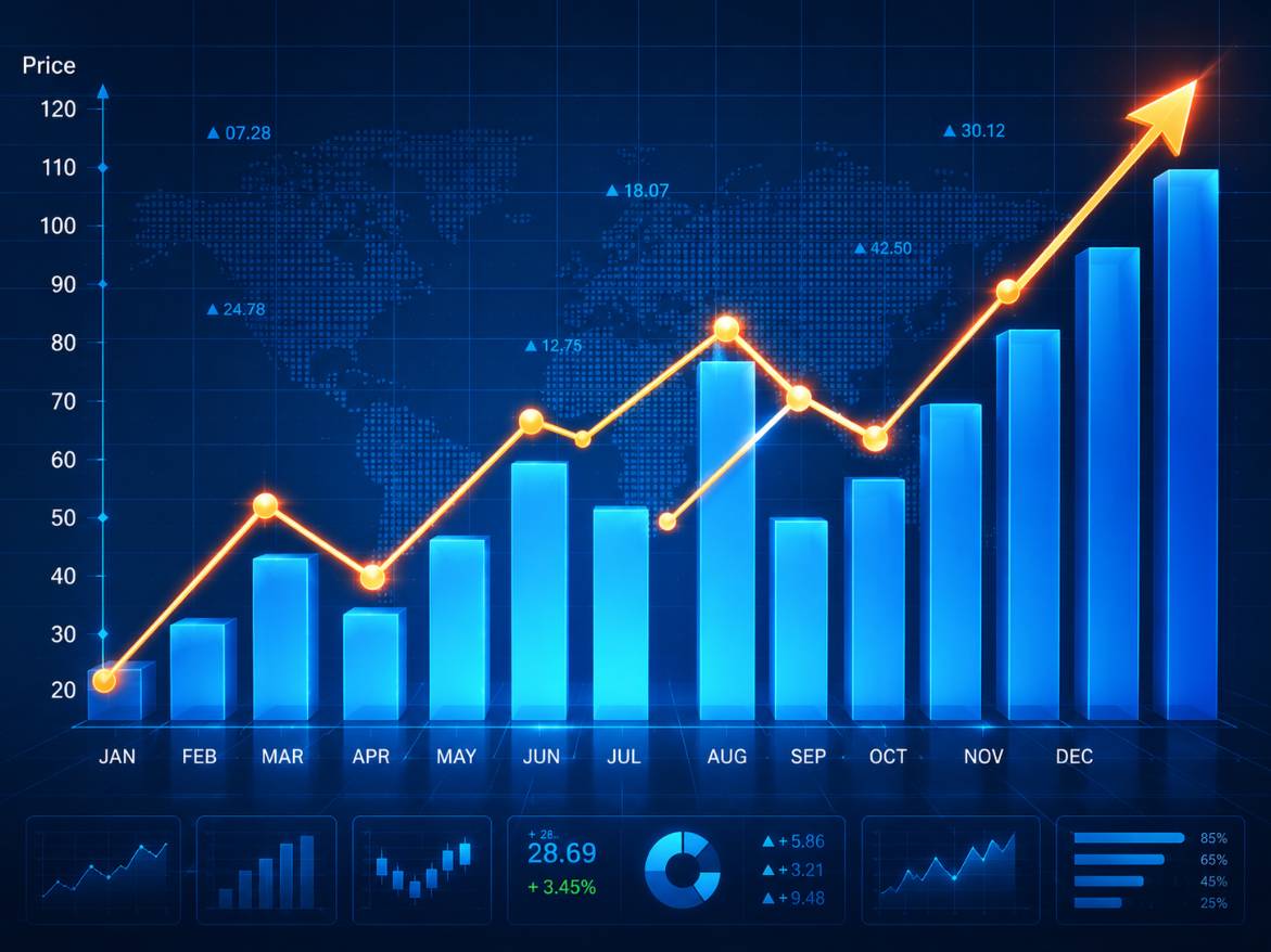 Grafik volatilitas